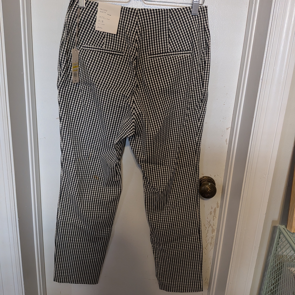 a new day Men's Black and White Patterned Dress Pants